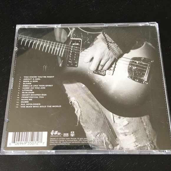 NIRVANA - NIRVANA CD ALBUM 2002 GEFFEN RECORDS - Picture 2 of 4